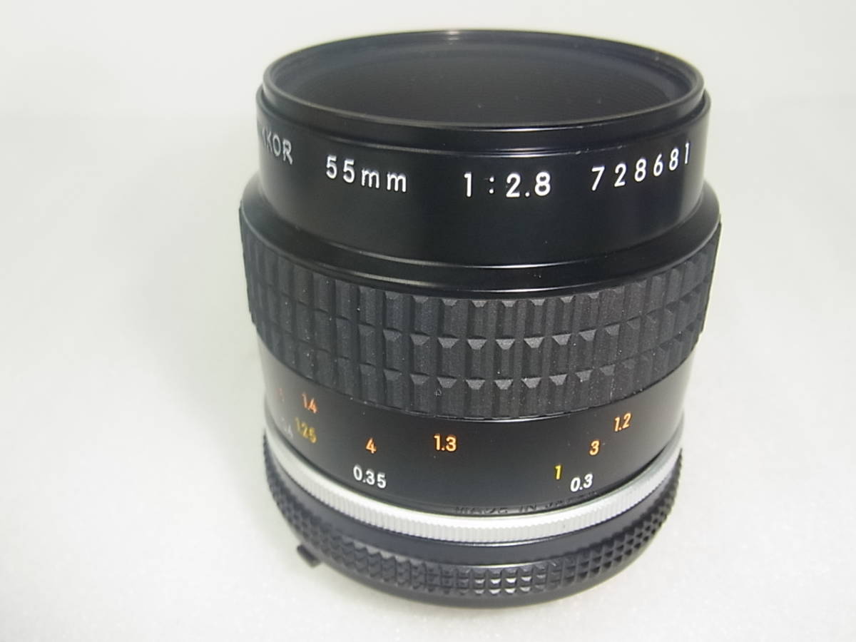 5115 Nikon Micro-NIKKOR 55mm 1:2.8 動作未確認 55mm Nikon f⁄3.5 f2.8