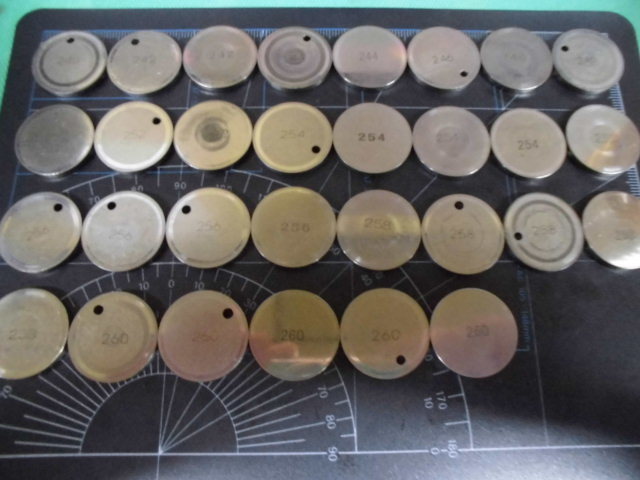 ★☆スズキ　K6A　エンジン　バルブシム　タベットシム　30枚セット 　　２０☆★