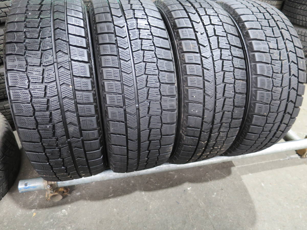 19年製 205/55R16 91Q ◆ダンロップ WINTER MAXX WM02◆ 4本 B1792 スタッドレス