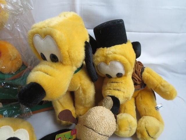 同梱可】中古品 ディズニー プルート のみ ぬいぐるみ タオル タグ付き