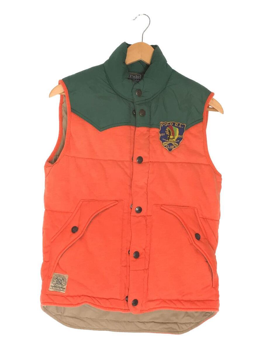 POLO RALPH LAUREN◆ベスト/S/コットン/ORN/0476072/インディアン/CANOE KAYAK CLUB