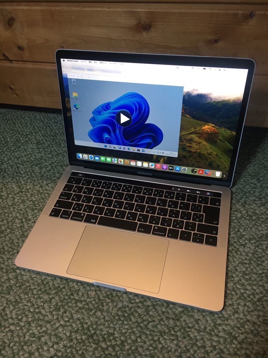 ★SSD512GB★MacBook Pro 2019 Four Thunderbolt Touch Bar 13インチ★Core i7 2.8GHz/RAM16GB/ Windows11/office付き　その4