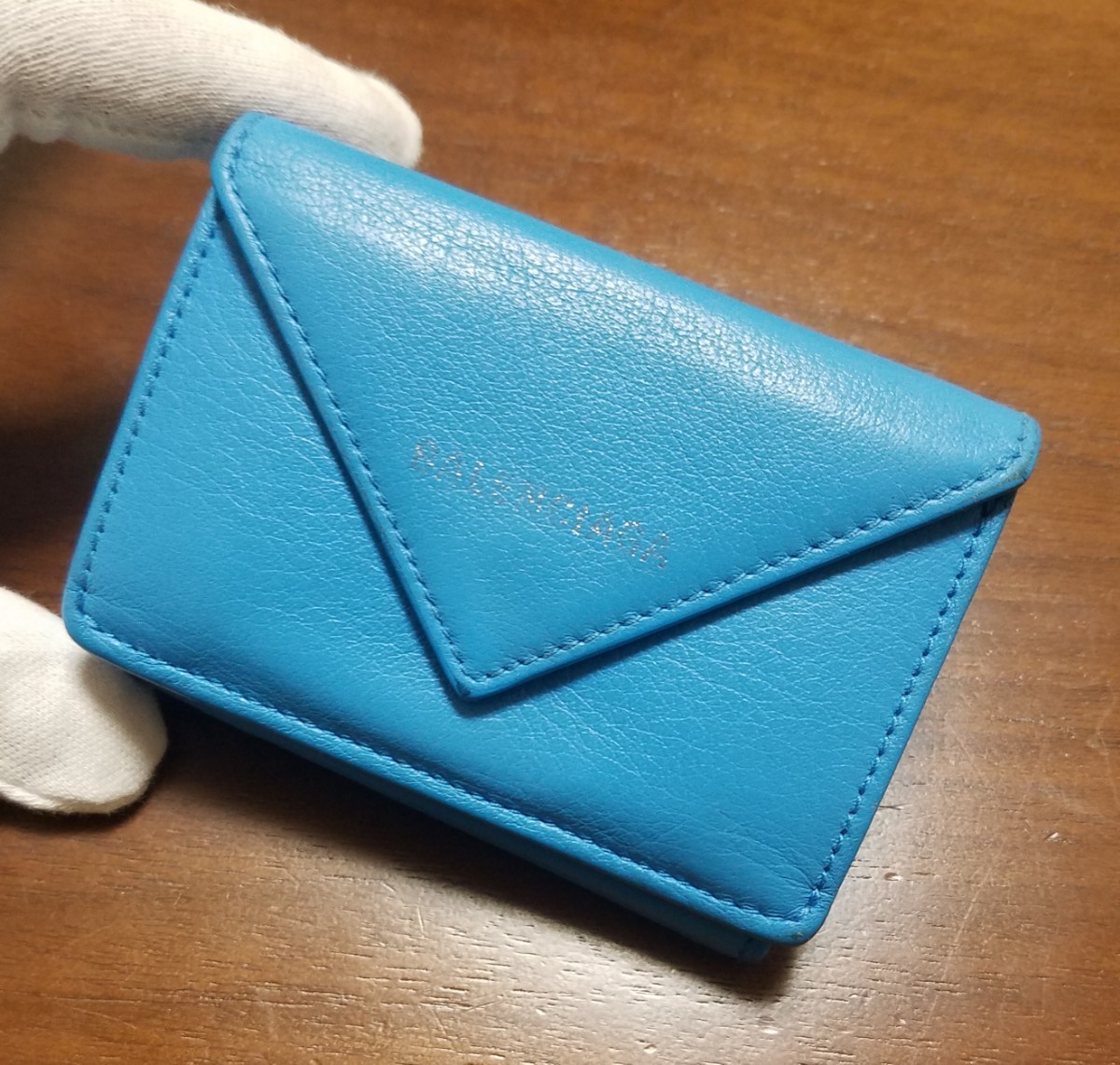 バレンシアガ ペーパーミニウォレット 三つ折り財布 BALENCIAGA 