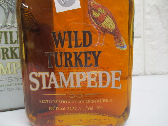 コ10/古酒 未開栓 WILD TURKEY STAMPEDE ワイルドターキー スタン