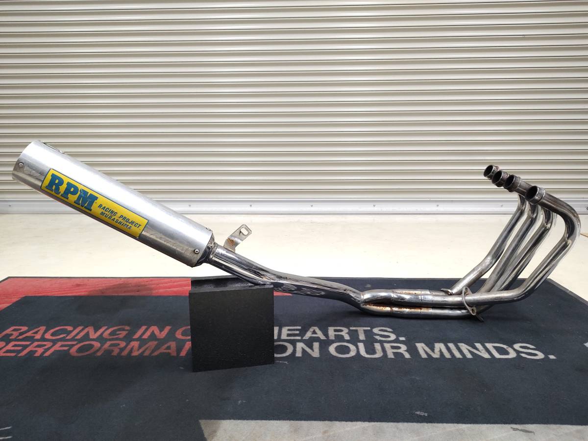◆JMCA◇XJR400 4HM 用RPM 4-2-1マフラー◇XJR400R　93-00　車検対応　本物