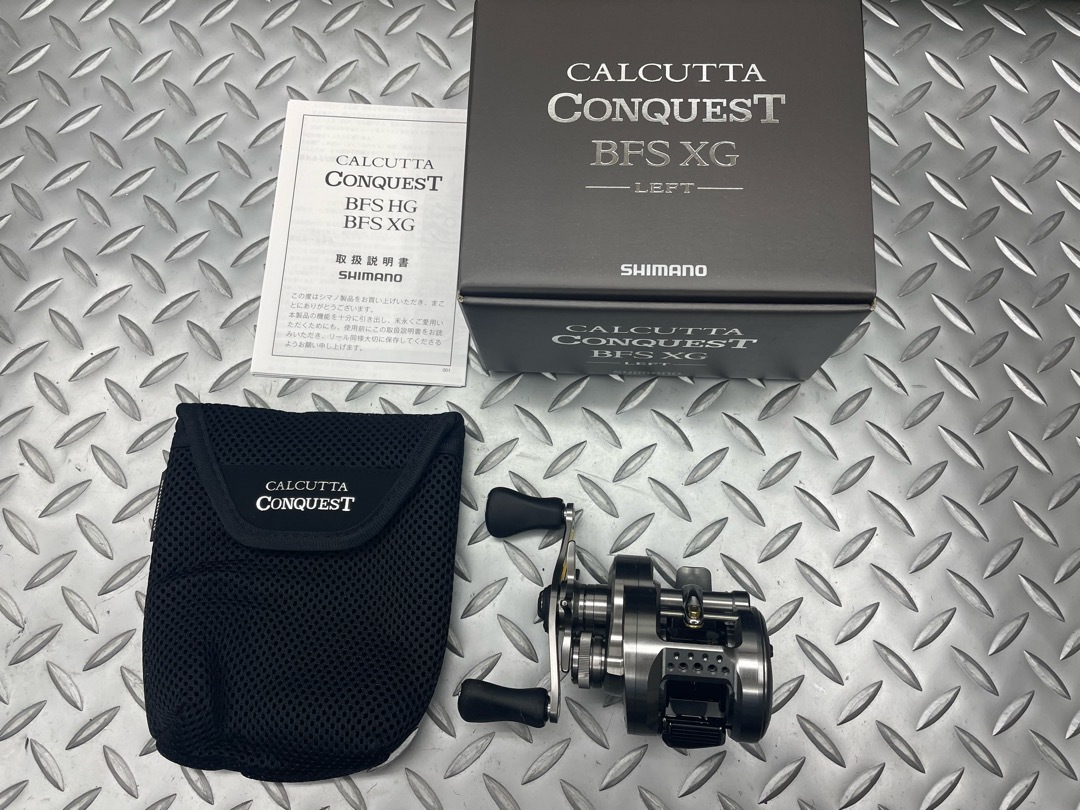 □シマノ 23 カルカッタコンクエスト BFS XG レフト 左ハンドル 新品