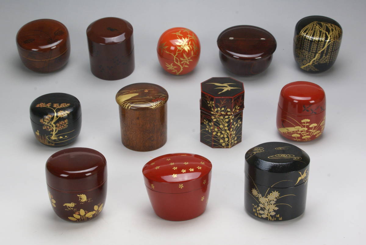 湖美】茶道具 井伊宗観好 十二月茶器 棗 高野浩雲 茶道具/