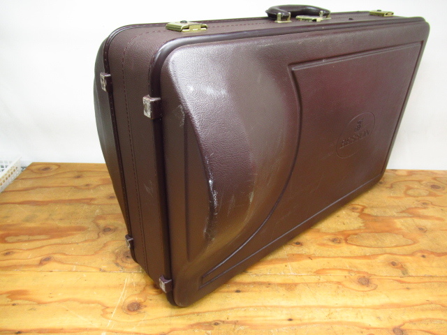 Besson ベッソン ユーホニアム用 ハードケース 一部破損有 ジャンク 管理5A1128G-H04