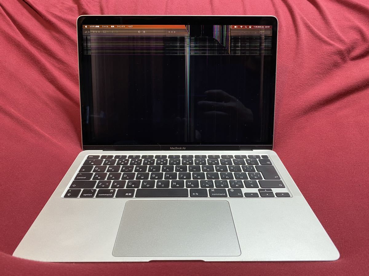 ジャンク 画面割 Apple MacBook Air MGNA3J/A 13.3-inch 2020 M1