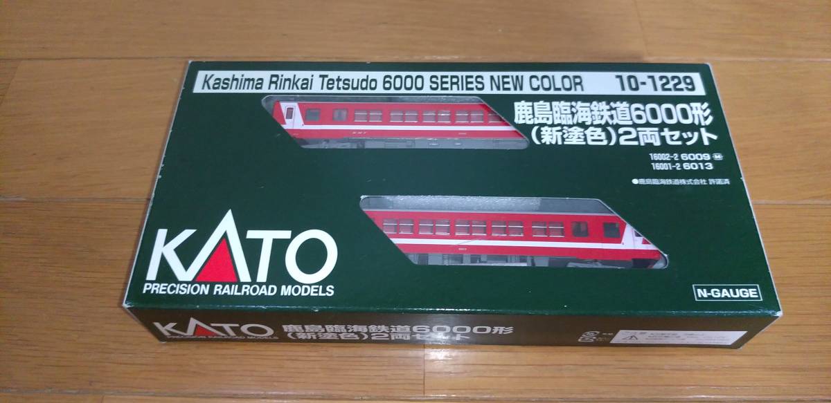 KATO 10-1229 鹿島臨海鉄道6000形（新塗色）2両セット