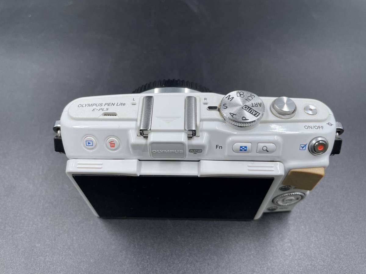 1円～※※【本体美品レンズ極美品】OLYMPUS PEN Lite E-PL5 オリンパス 