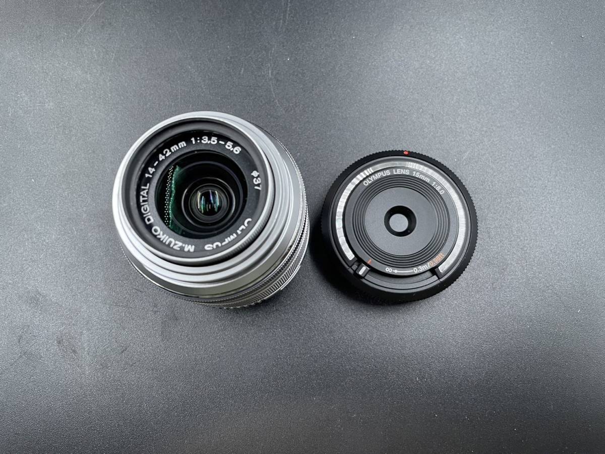 1円～※※【本体美品レンズ極美品】OLYMPUS PEN Lite E-PL5 オリンパス 