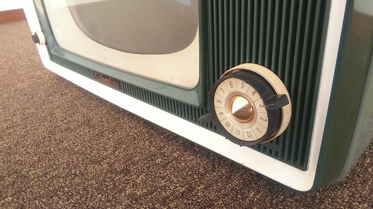 コロムビア 真空管テレビ 14-T335 ブラウン管 コロンビア 昭和 レトロ