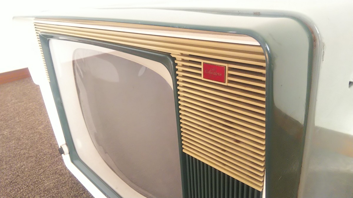 コロムビア 真空管テレビ 14-T335 ブラウン管 コロンビア 昭和 レトロ