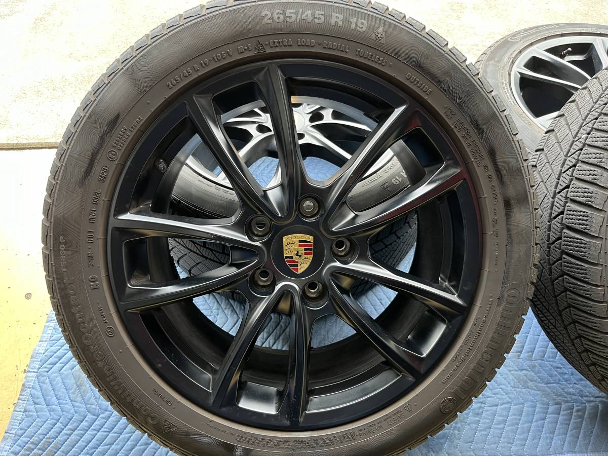 ポルシェ パナメーラ 971 純正 19インチホイール スタッドレス タイヤ
