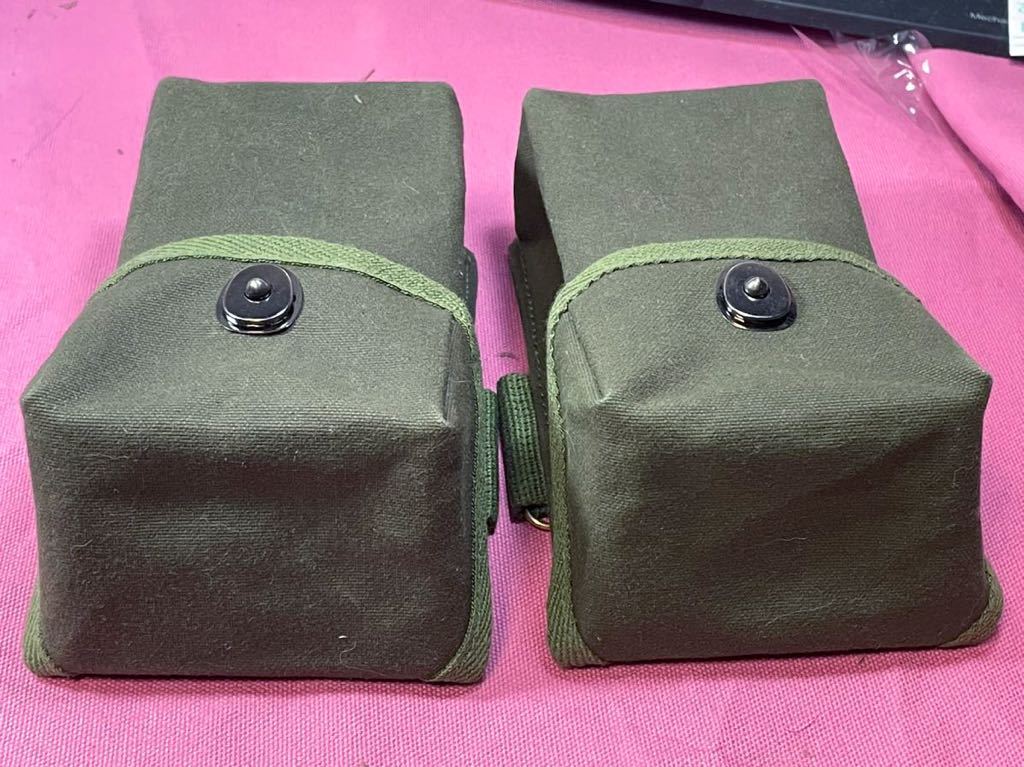 自衛隊 64式小銃 旧型弾納 2本用 レプリカ 2個セット 弾入れ 小銃用 大