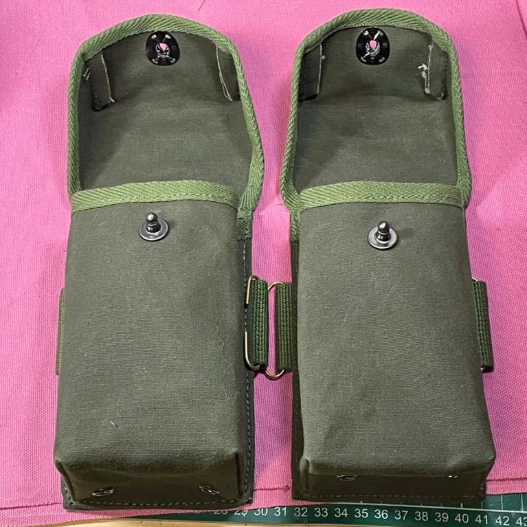 自衛隊 64式小銃 旧型弾納 2本用 レプリカ 2個セット 弾入れ 小銃用 大