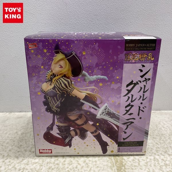 1円〜 未開封 ホビージャパン 1/8 百花繚乱 SAMURAI GIRLS シャルル・ド・ダルタニアン