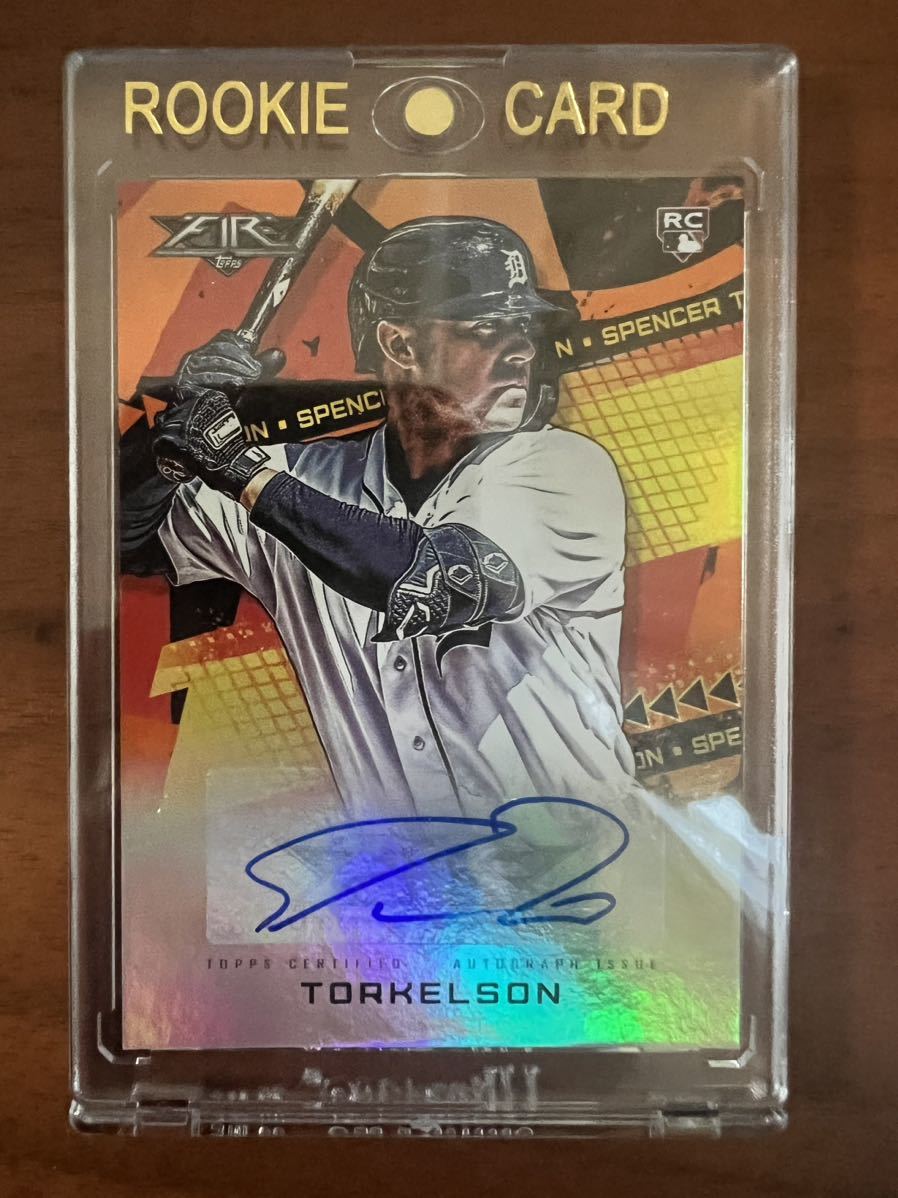 1円スタート】 2022 TOPPS FIRE BASEBALL SPENCER TORKELSON
