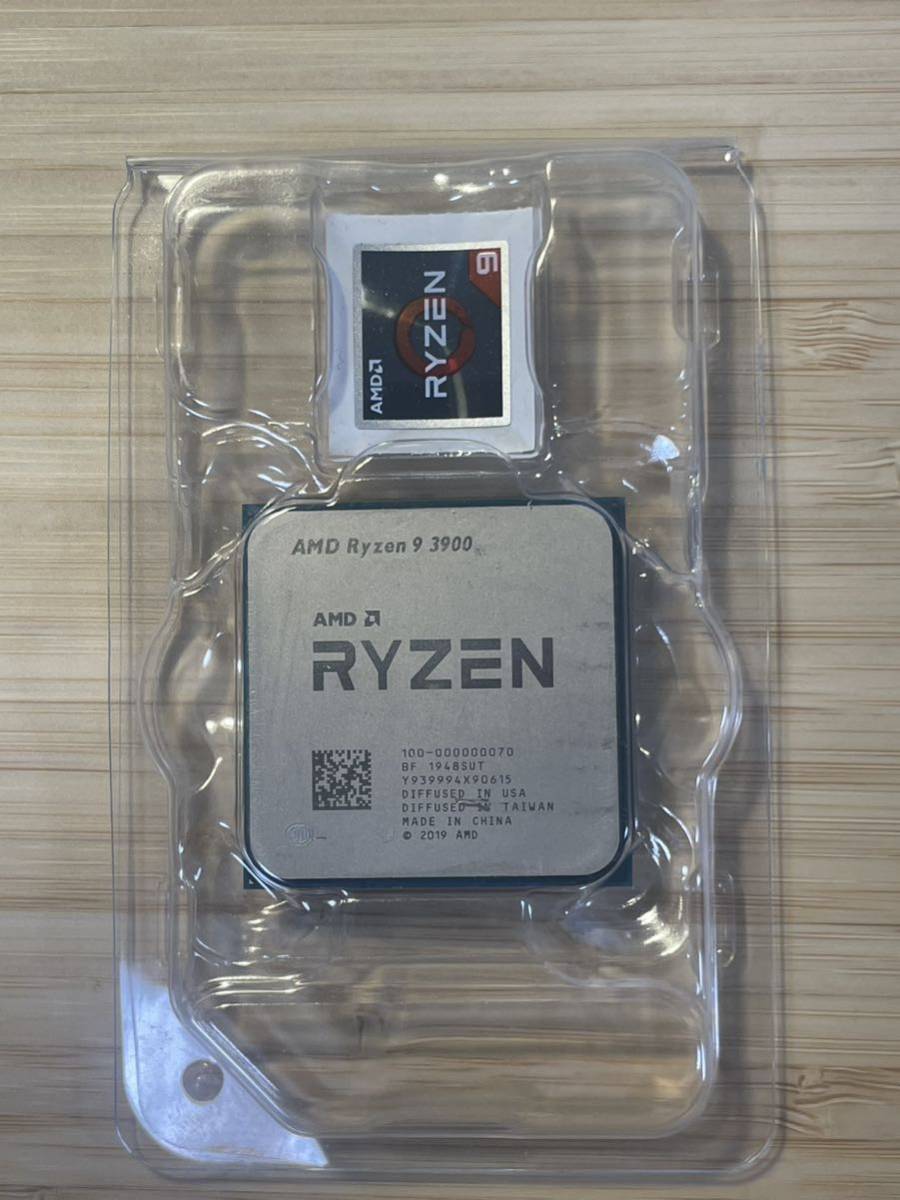 Ryzen 9 3900X AMD CPU 動作未確認 ジャンク Ryzen 9 3900X AMD CPU