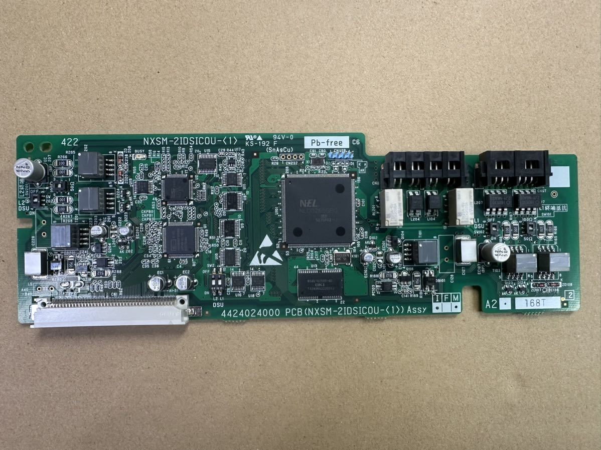 【保証有】NTT 2デジタル局線ユニット NXSM-2IDSICOU-（1）