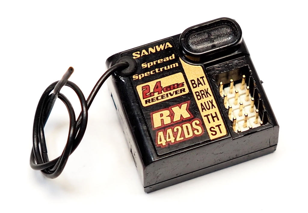 SANWA 受信機 RX-442DS サンワ - Yahoo!オークション 2.4GHz rx-442ds