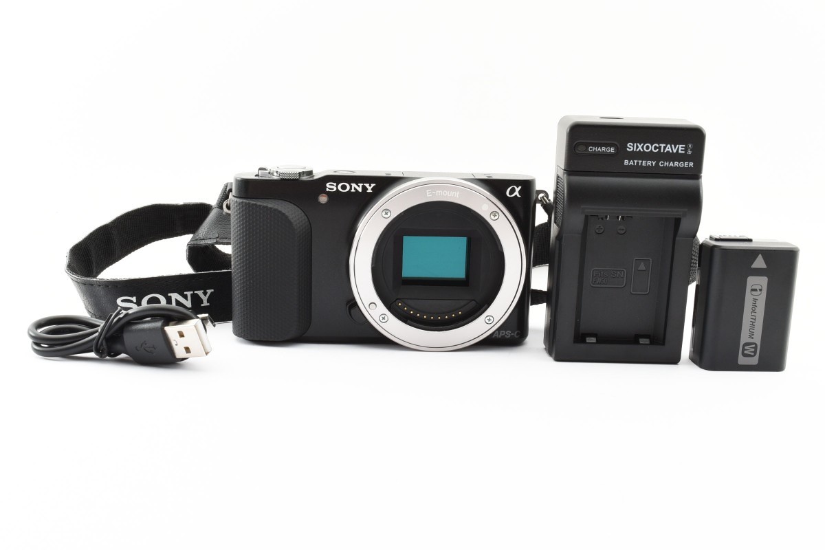 SONY ソニー α NEX-3N ボディ ホワイト シャッター数2411回