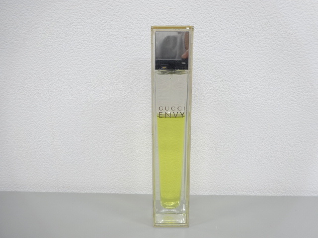 残量7割程度 GUCCI グッチ ENVY エンヴィ 100ml オードトワレ EDT 香水