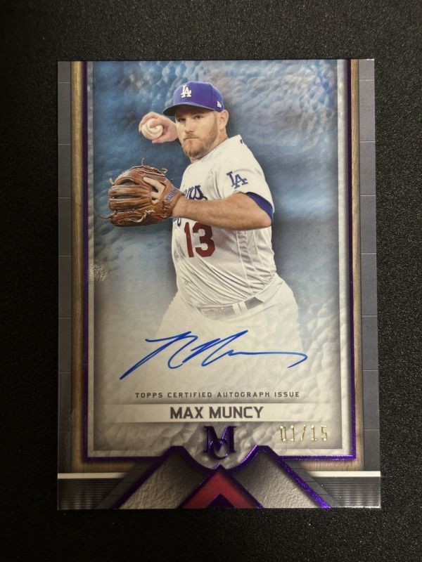  2023 Topps Museum Collection Baseball Max Muncy Auto Purple /15(Topps)｜売買されたオークション情報、yahooの商品情報をアーカイブ公開 - オークファン シングルカード