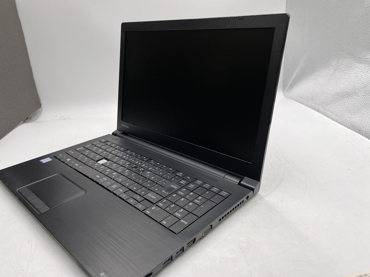★1円スタート★第8世代★東芝 dynabook B65/DN Core i3 8130U 8GB 500GB★現状引渡★OS無★BIOSまでの動作確認★