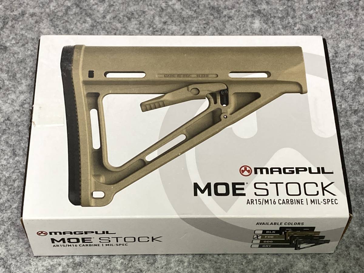 MAGPUL MOE 実物 ストック FDE マグプル SL-K Mil-Spec MAGPUL