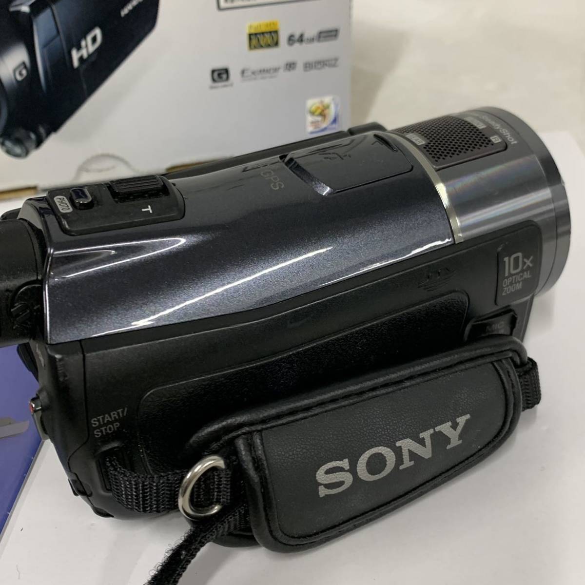 動作未確認 ソニー SONY 箱あり付属品 Handycam HDR-CX550V デジタル