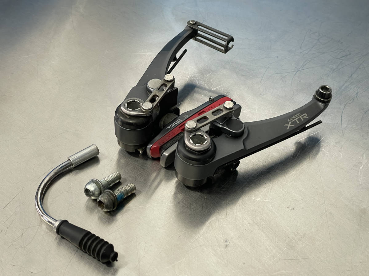 SHIMANO XTR BL-M950 シマノ Vブレーキ レバー ブルーラグ SHIMANO XTR BL-M950 シマノ Vブレーキ レバー ブルーラグ SHIMANO XTR