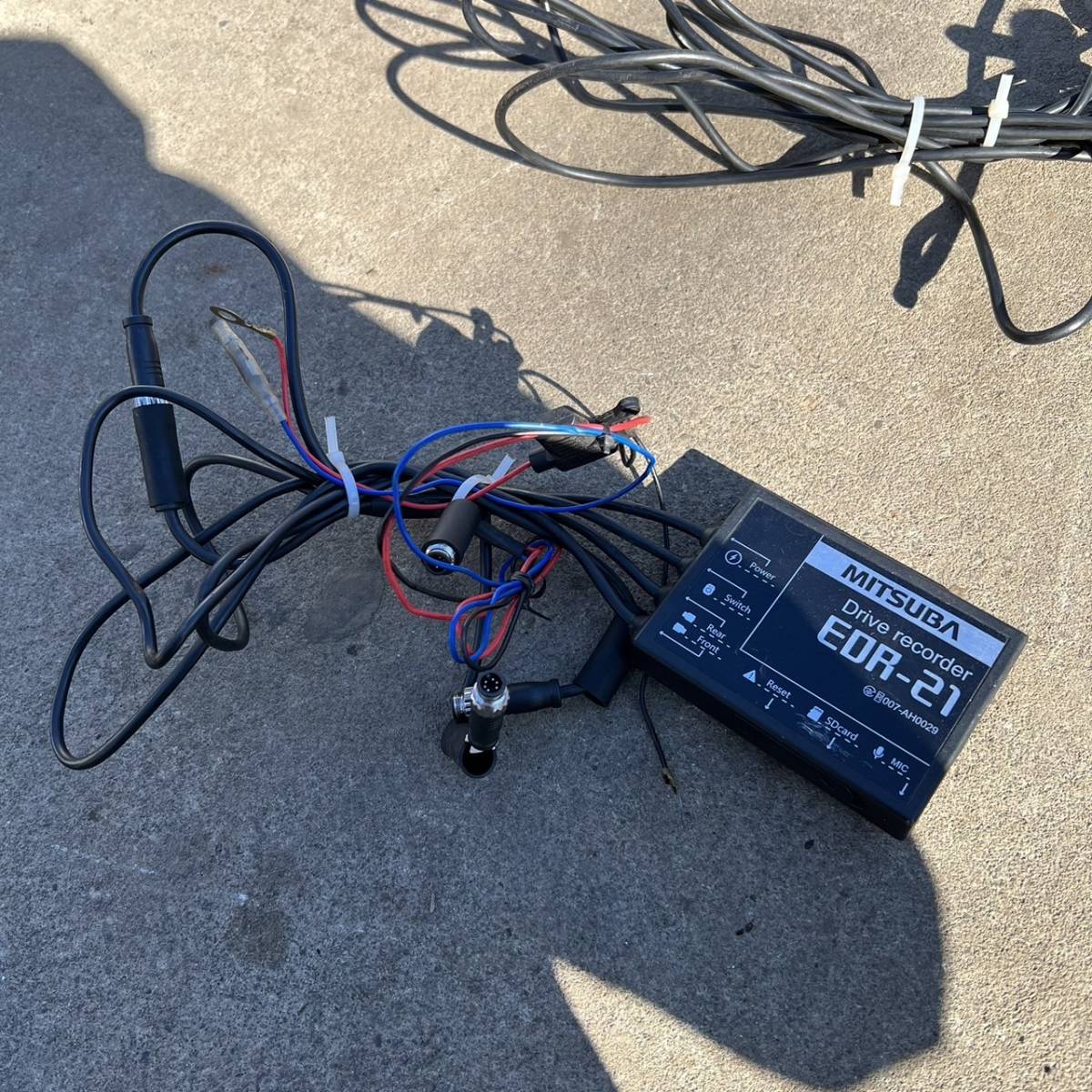 MlTSUBA ドライブレコーダー EDR-21 二輪 バイク専用ドライブ