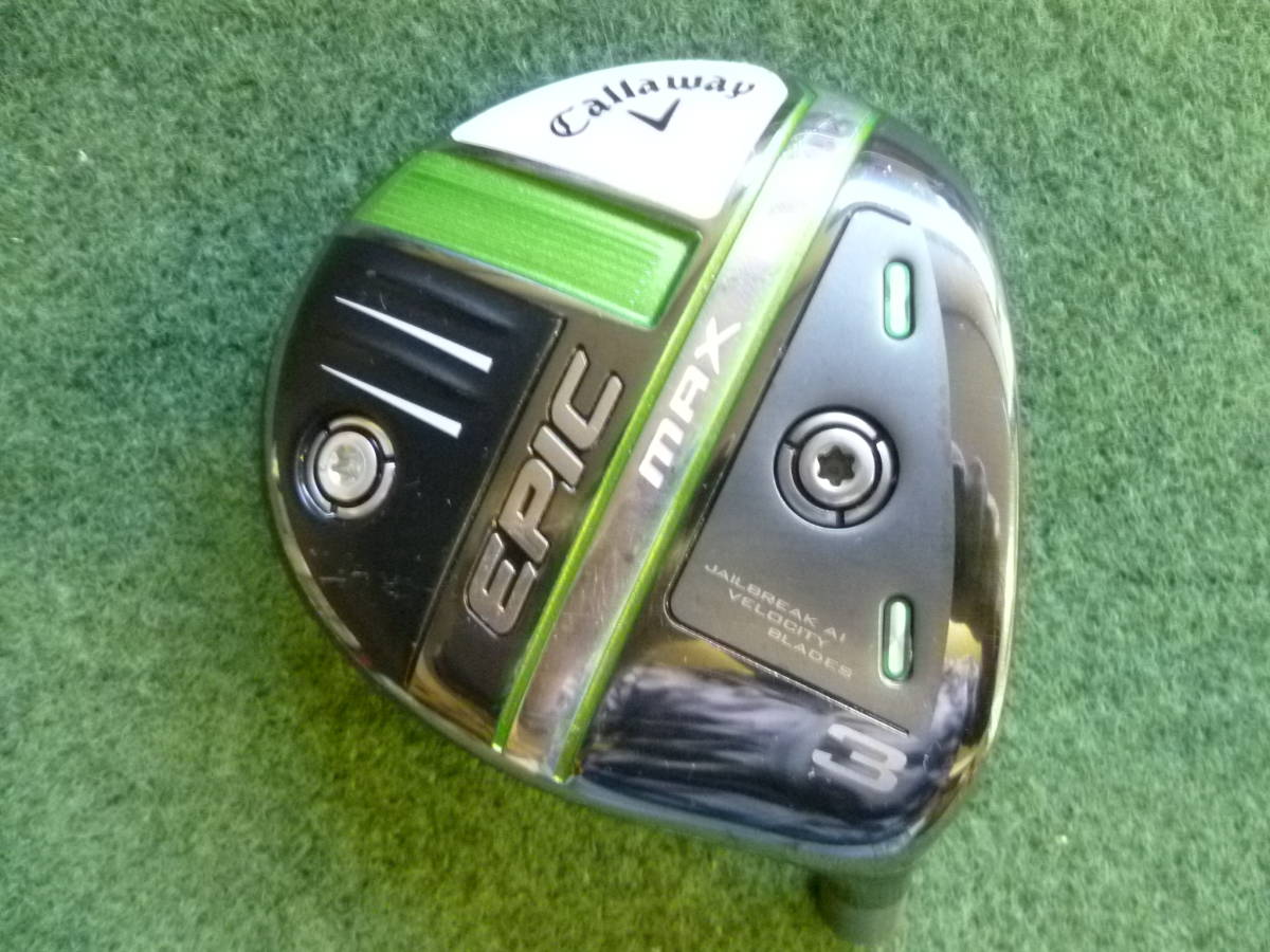 EPIC MAX 3w 15° ヘッドカバー付き EPIC 3W Callaway 管理番号19205