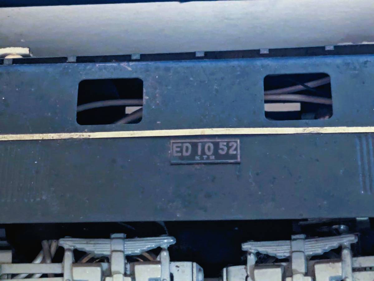 昭和レトロ KTM カツミ ED1052 Oゲージ 鉄道模型 ジャンク