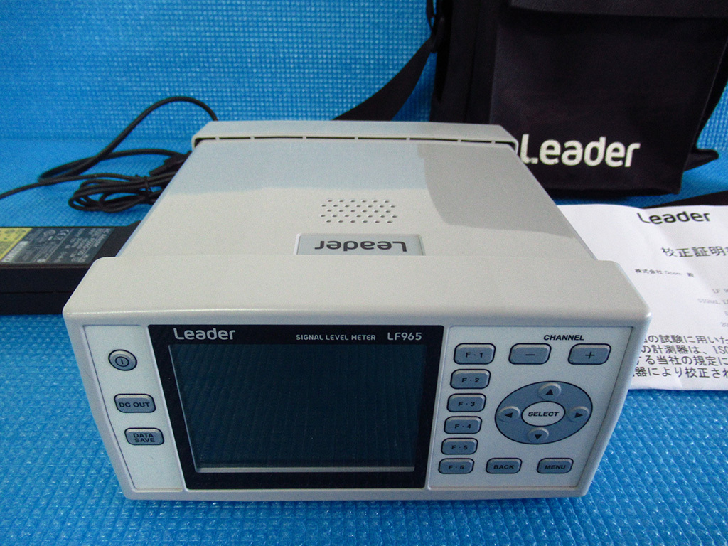 リーダー電子 | LEADER LF965 シグナルレベルメーター - シグナル