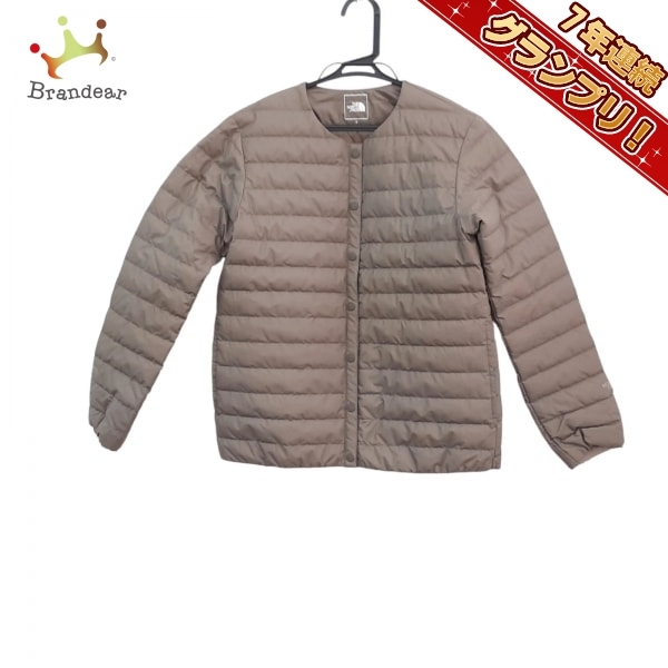 ノースフェイス THE NORTH FACE ブルゾン サイズS - カーキ レディース 長袖/中綿/秋/冬 ジャケット