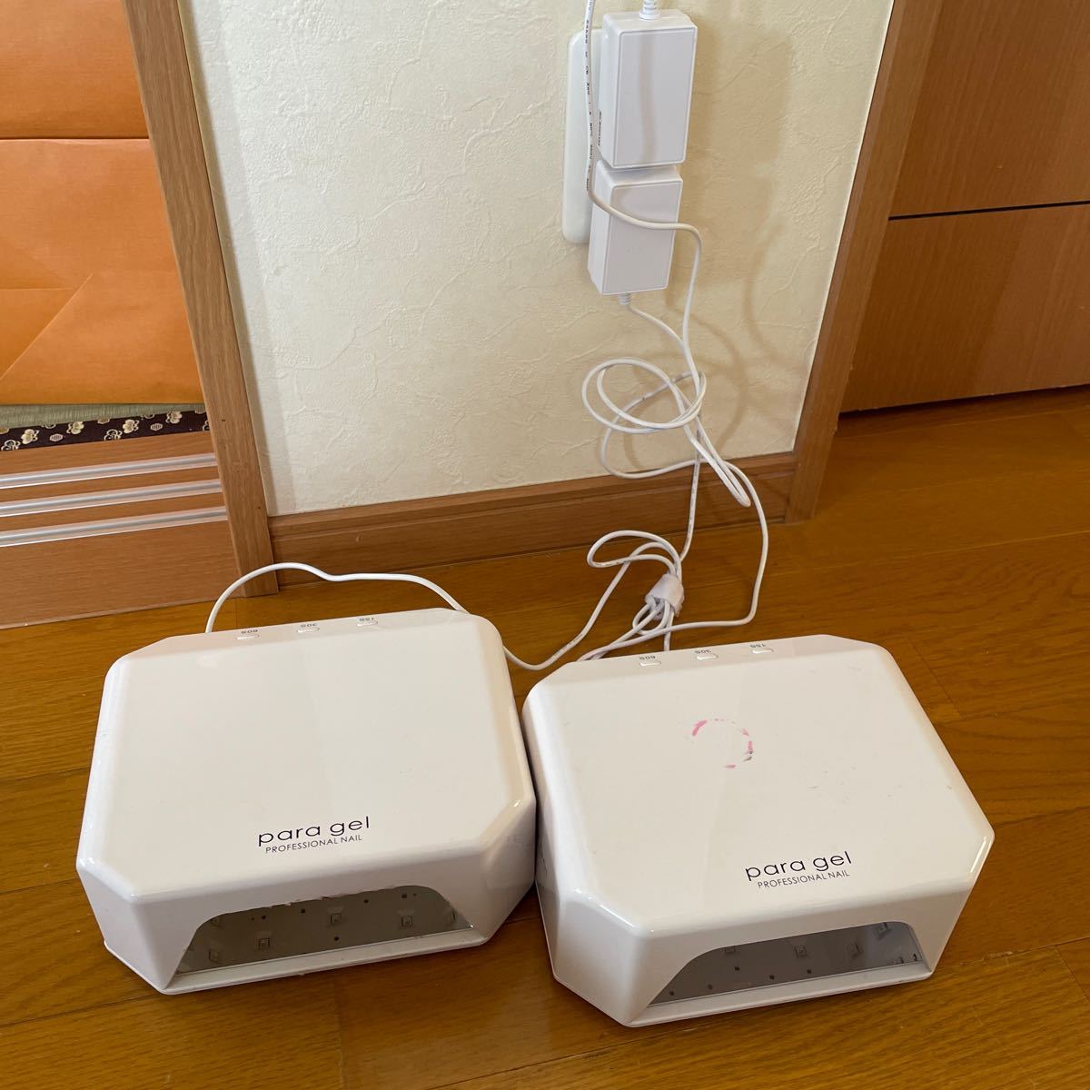 C・D 2台分】パラジェルLEDパラライトPlus+ 18W 中古 C・D 2台分