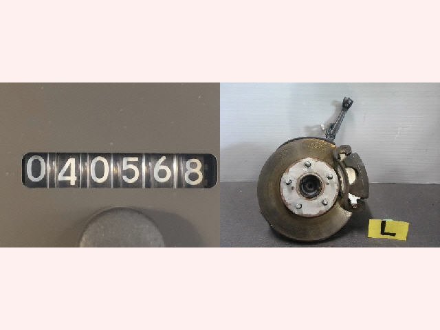 5kurudepa H9年 クラウン E-JZS151 左 フロント ナックル ハブ 1JZGE JZS155 15系 トヨタ 32883