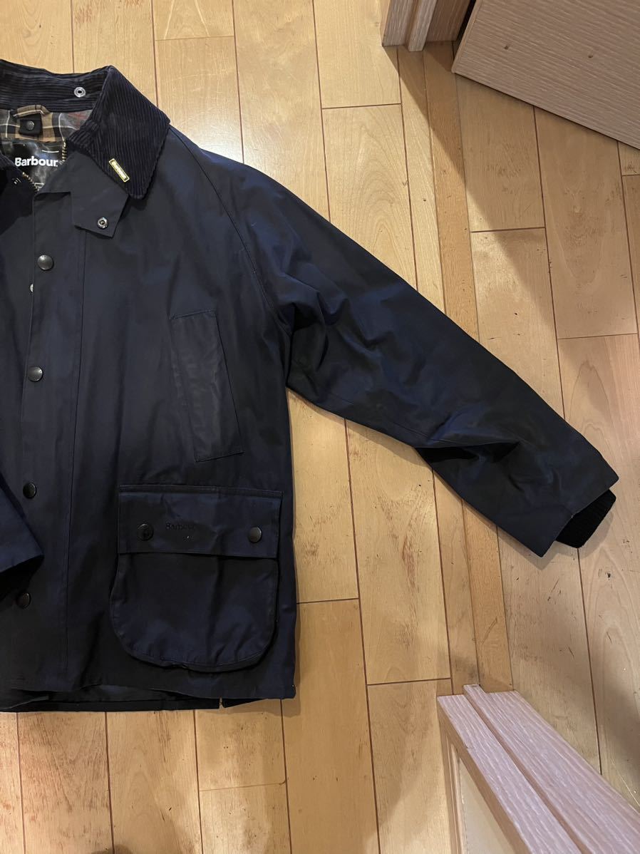 Barbour バブアー BEDALE ビデイル ネイビー 40 中古(SLではありません