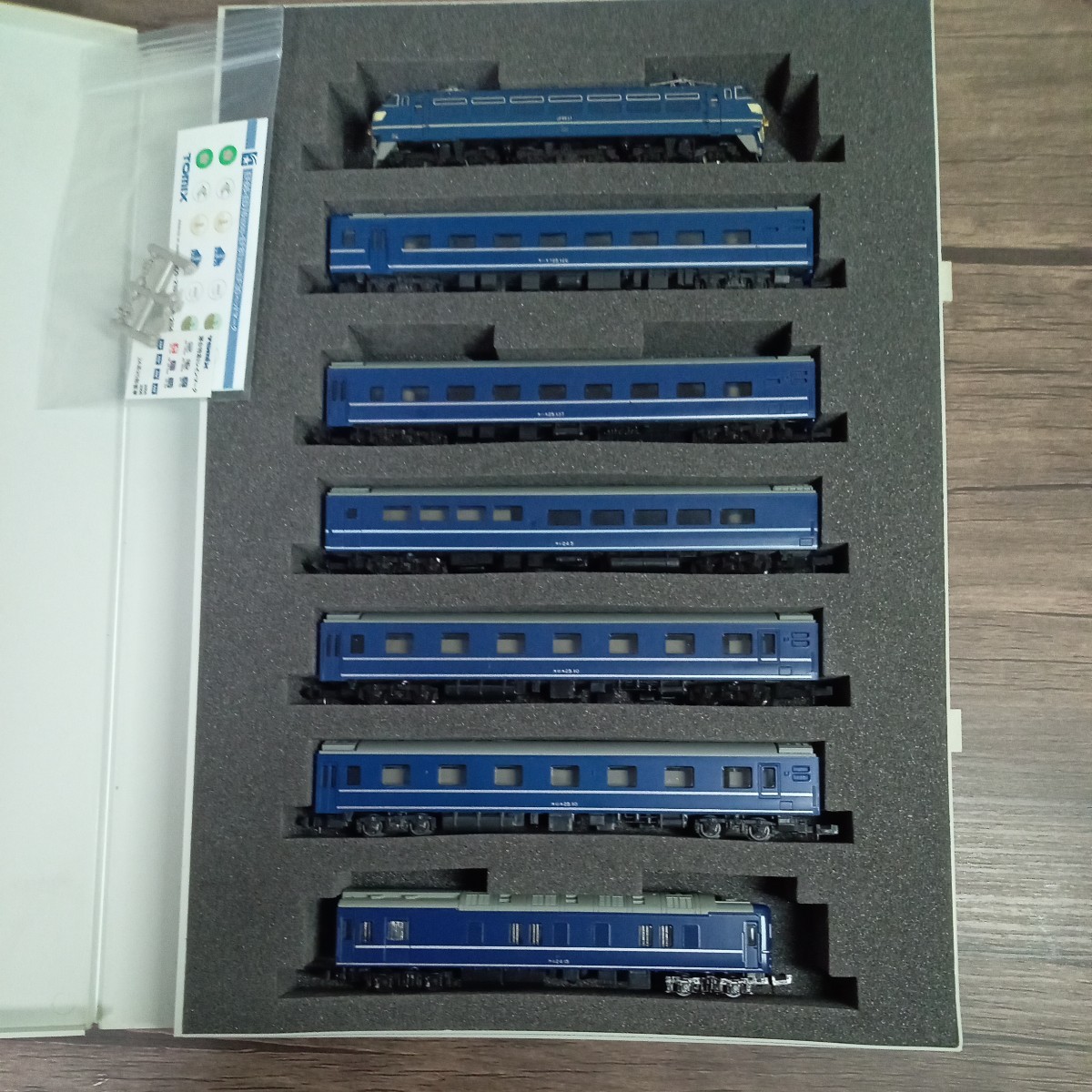 【Nゲージ】EF66➕24系寝台列車7両 TOMIX JR Nゲージ EF66 EF66形ブルートレインセット｜製品情報｜製品