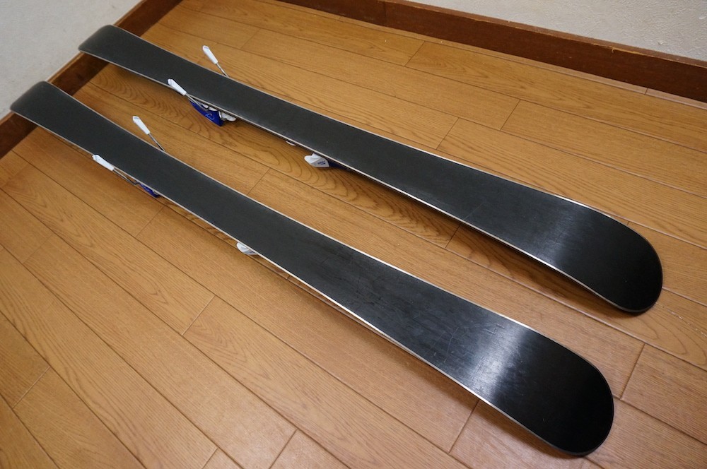 メンテ済 118cm 靴21cm HART カービングスキーセット (120 118cm 靴21cm HART 子供用カービングスキーセット 中古 (120) メンテ済