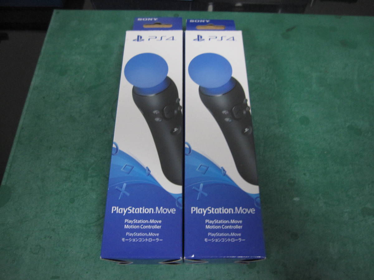 PS3 　PS4 ムーブ　モーションコントローラ　２個 未使用 PlayStation Move モーションコントローラー CECH-ZCM2J 2個