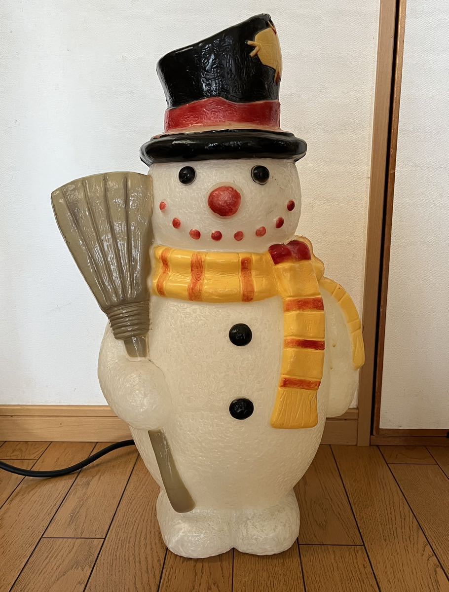 ○ クリスマス 照明 ○ 高さ（約） 58センチ スノーマン ライト