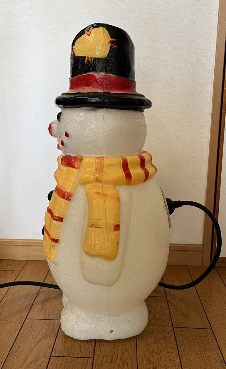 【クリスマス】　スノーマン　イルミネーション　ライト大型110cm ○ クリスマス 照明 ○ 高さ（約） 58センチ スノーマン ライト