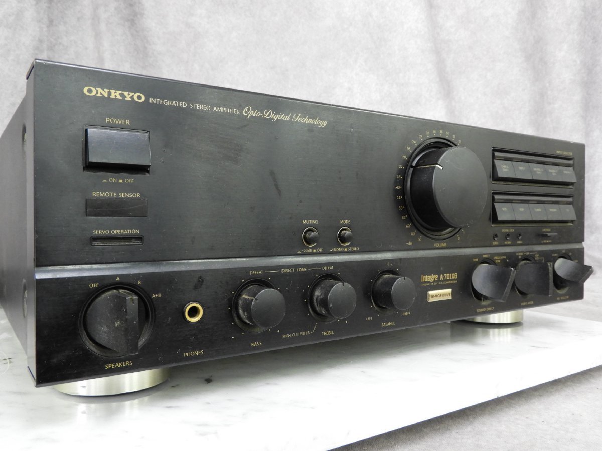 ☆ ONKYO オンキョー Integra A-701XG プリメインアンプ ☆ジャンク