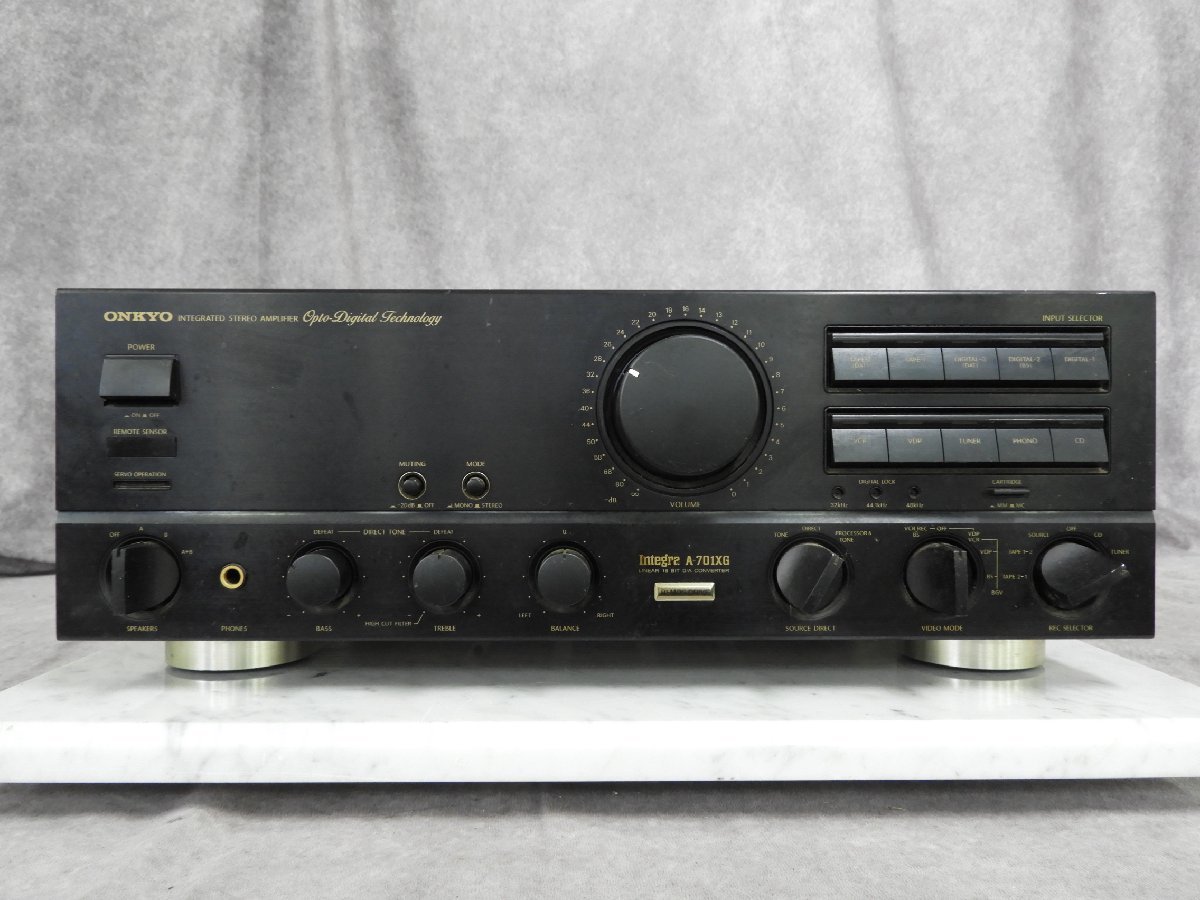 ☆ ONKYO オンキョー Integra A-701XG プリメインアンプ ☆ジャンク