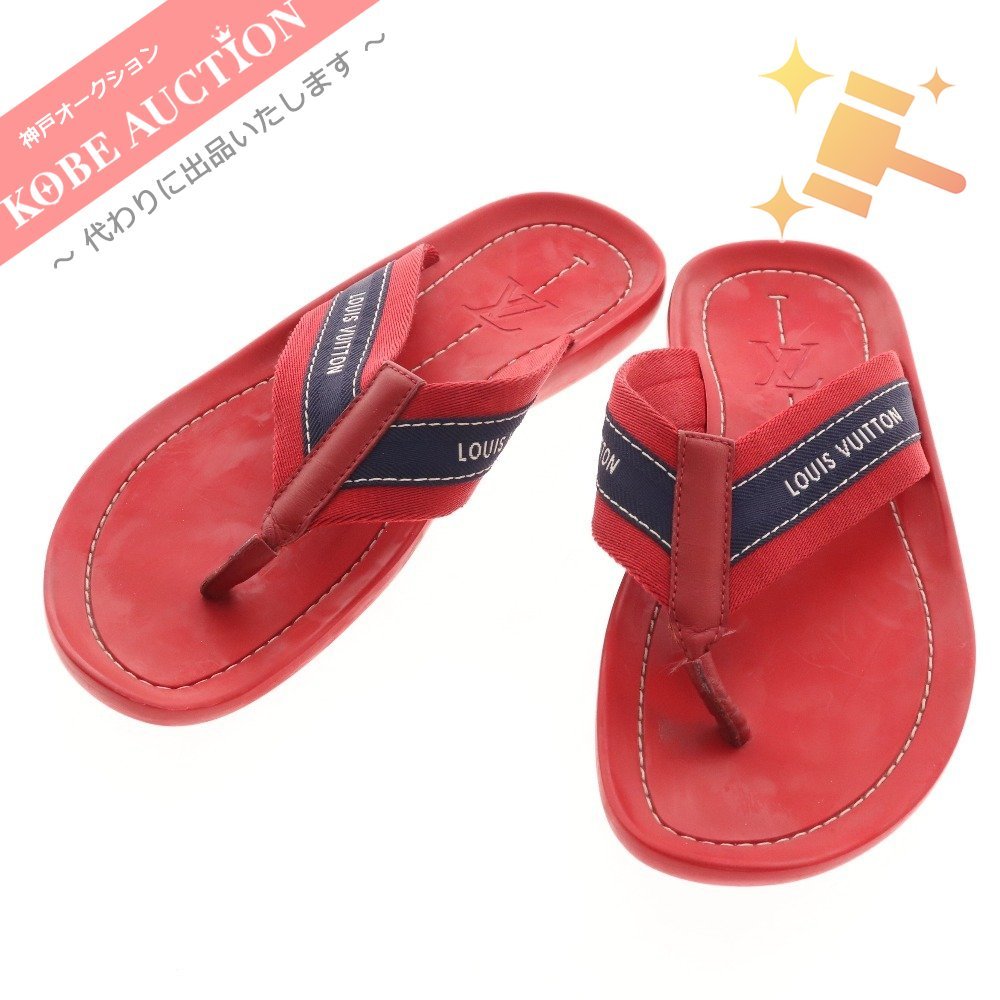VUITTON LOUIS トングサンダル Louis サンセット トング Vuitton(ルイ