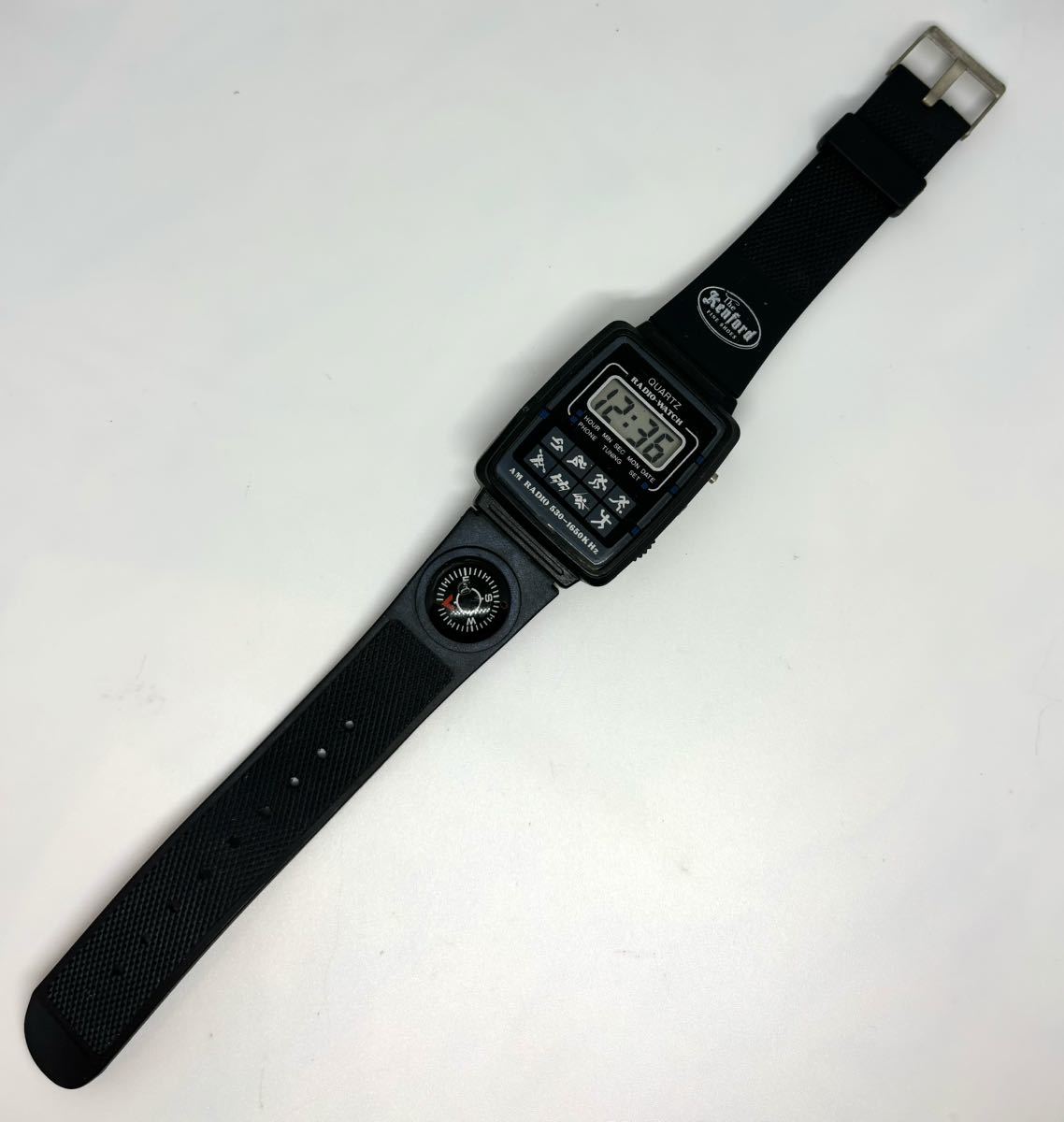 珍品 AMラジオウォッチ 電池交換済み ビンテージデジタル 希少 珍品